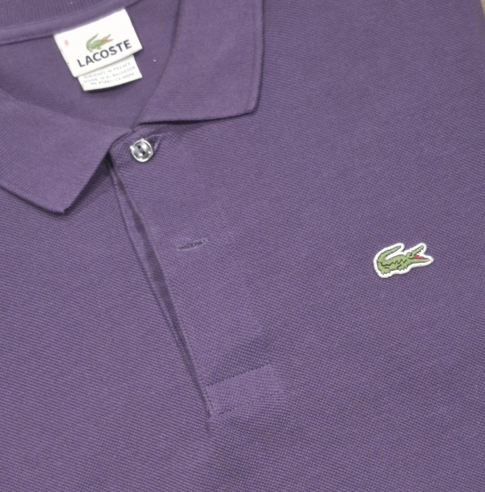 Lacoste Men's Polo in Deep Purple